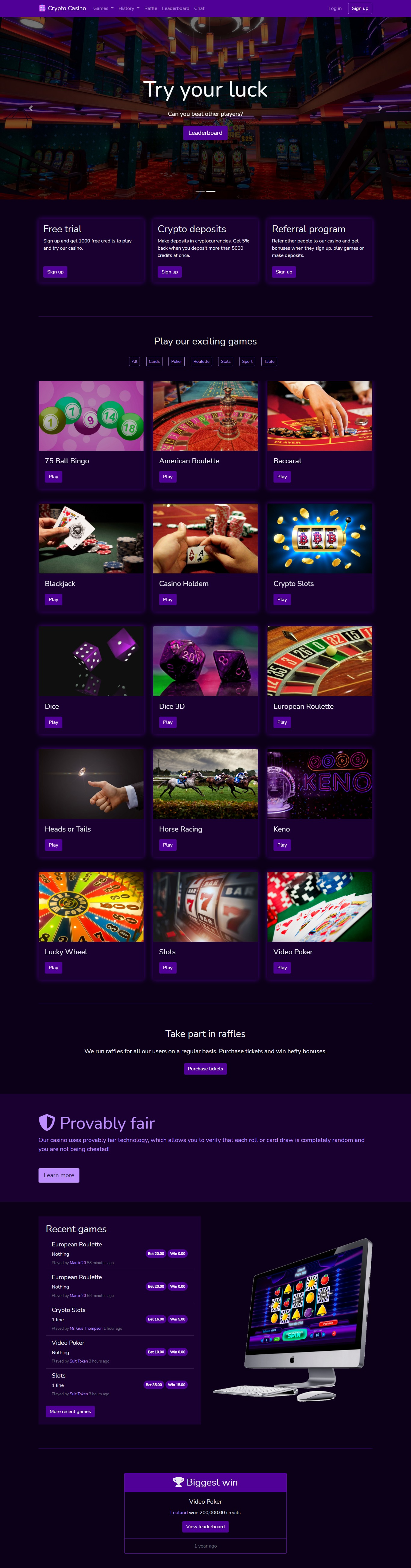 Crypto Casino | Slot Machine | Online Gaming Platform |