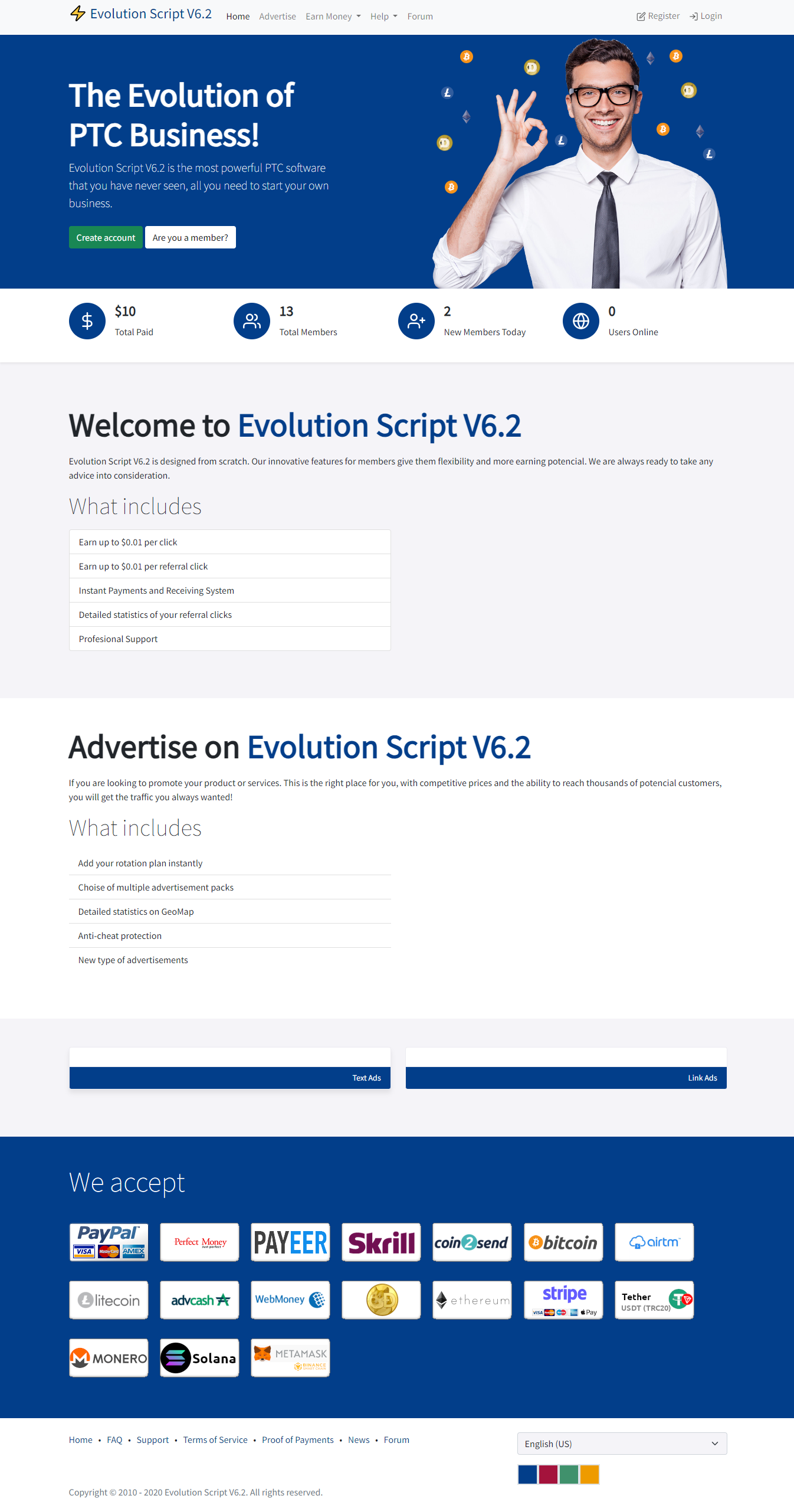 EvolutionScript v6.2 – GPT/PTC Software